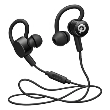 old wired earphones sticker