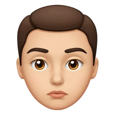 suspicious eyebrows with kissy face sticker