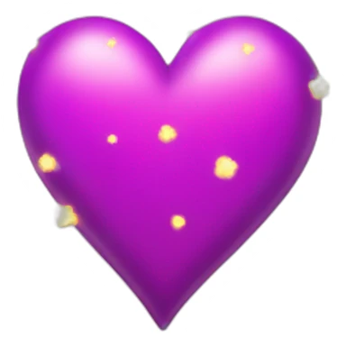 pink-and-purple-heart-with-yellow-sparkles sticker