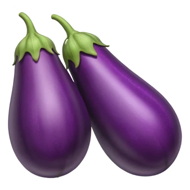 Berenjena con venas sticker