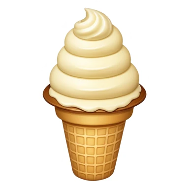 vanilla ice cream sticker
