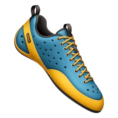 climbing shoe for bouldering sticker
