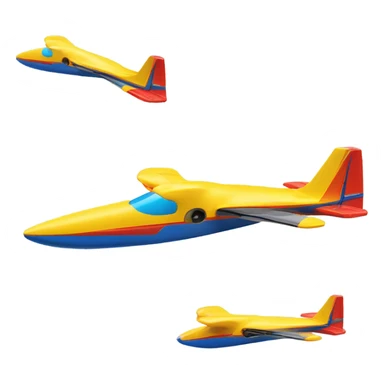 Aeromodello rc sticker