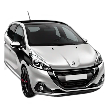 noire-peugeot-208-GTI-By-Peugeot-Sport sticker