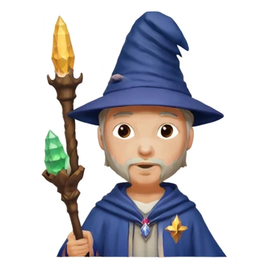 NBA with jersey and wizard hat with a wizard staff sticker