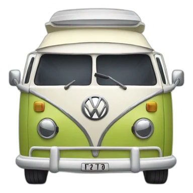 vw campervan sticker