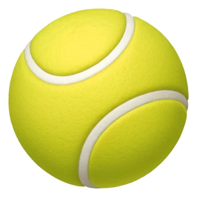 Tennis ball BF￼DI sticker