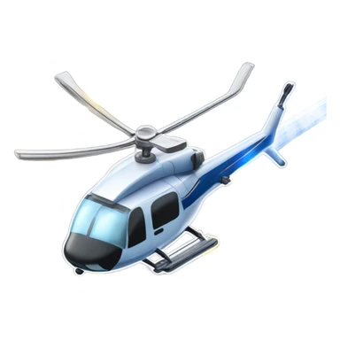 Helicopter and police cars chasing car sticker