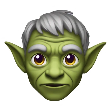 goblin with purple shorts sticker