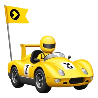 race line with banner above saying start sticker