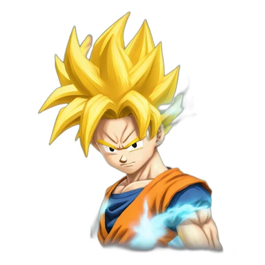 goku super sayan sticker