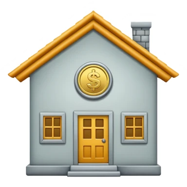 coin house sticker