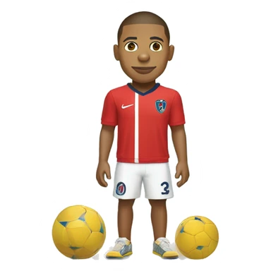 Kylian mbappe a la plage  sticker