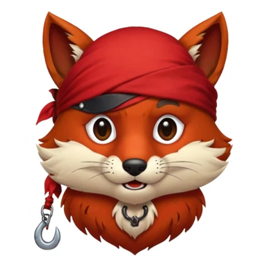 Foxy from fnaf sticker