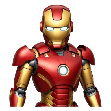 ıron man robot lookalike sticker