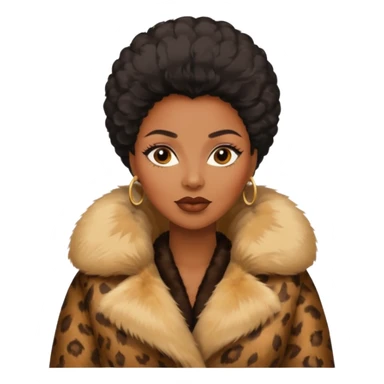 black skin mob wife sticker