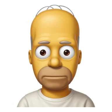 Homer Simpson sticker