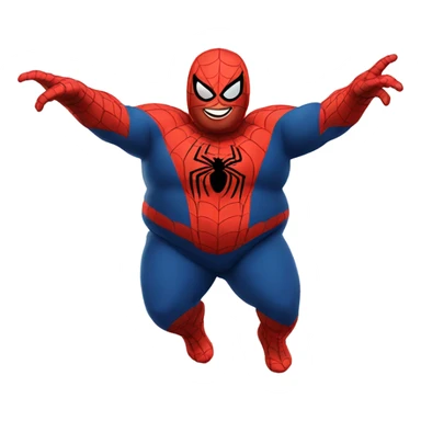 Fat Spider-Man  sticker