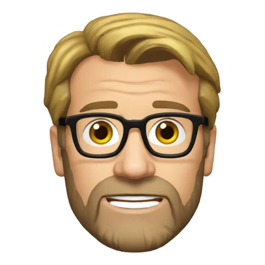 Jurgen Klopp dizzy emoji sticker