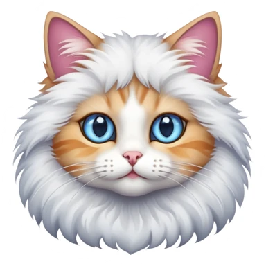 Cat with a star eys sticker