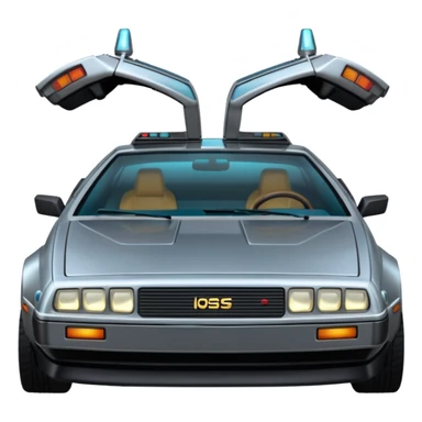 Back to the future sticker