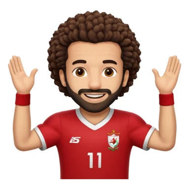 Mo Salah celebration sticker
