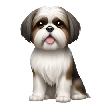 Shih tzu dog  sticker