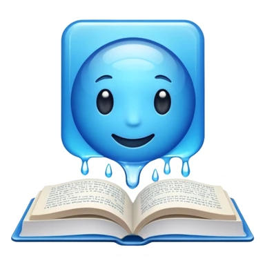 genera un libro que en la portada diga " liquide sticker