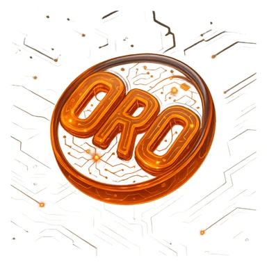 Add a cybernetic, digital background with futuristic tech patterns and glowing accents, keeping the orange blend and neural connections visually striking. sticker