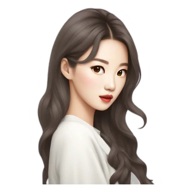 Kim jennie Korea star sticker
