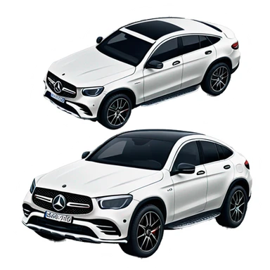 mercedes benz glc 53 coupe  sticker