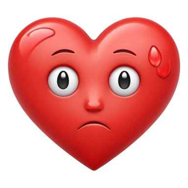 NÃO CHORAS É PRA CHORAS MEME CORAÇÃO VERMELHO sticker