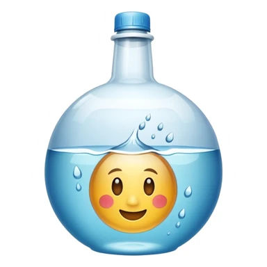 botellon de 20 litros  redondo sticker