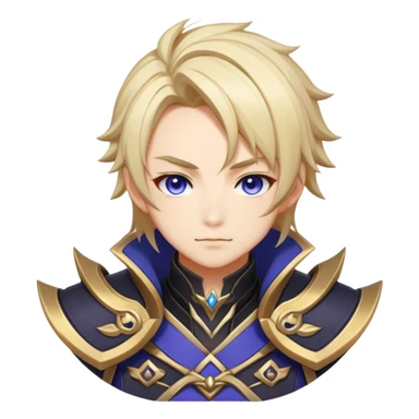 Genshin Impact character sticker