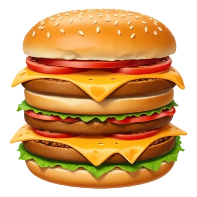 Spicy meat sandwich sticker