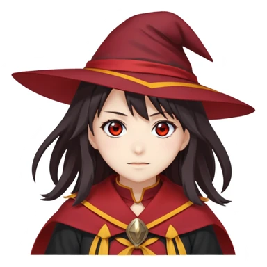 Anime character Megumin  sticker