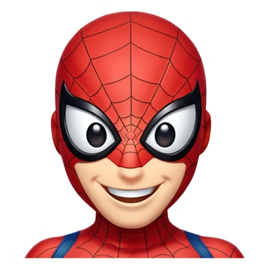 Spider-Man happy because it’s the weekend sticker