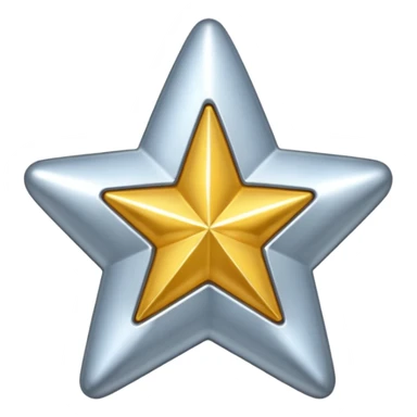 Étoile d'argent  sticker