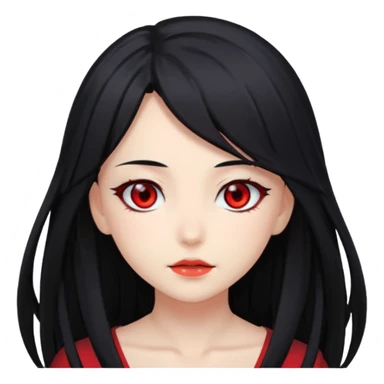 Anime Dragon Lady She/Her sticker