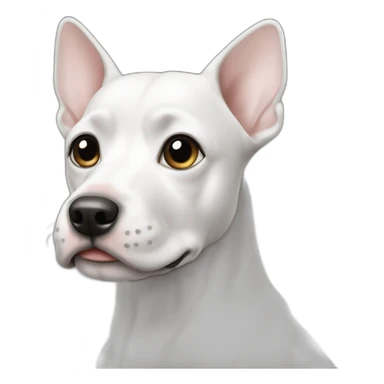 black-and-white-doodle-hairless sticker