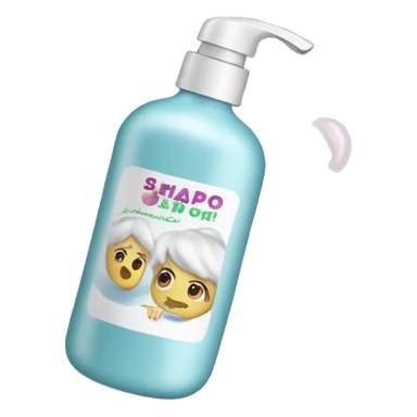 embalagem de shampoo escrito "seda"  sticker