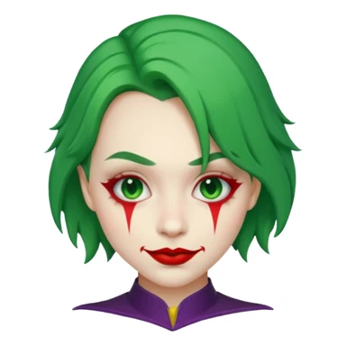 joker emoji from bat man sticker