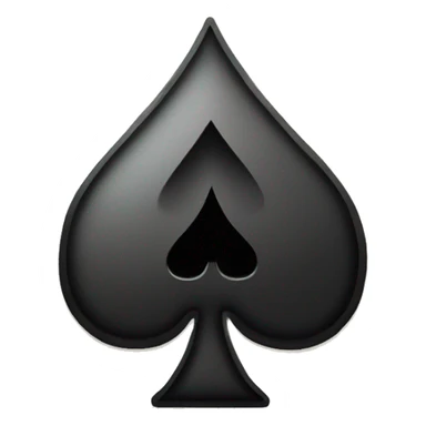 Ace of spades sticker