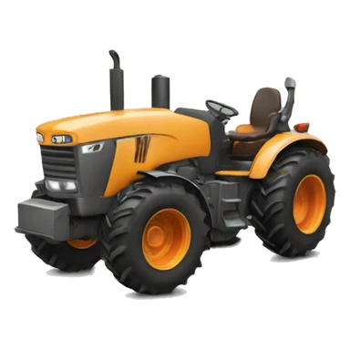 tracteur qui rigole sticker