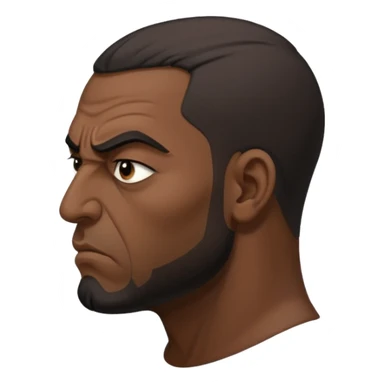 angry Iraqi, in profile sticker