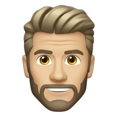 David beckham sticker