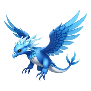 Elemental Flying-type-Water-type natural Pokémon-Fakémon-creature sticker