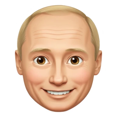 Putin smile sticker