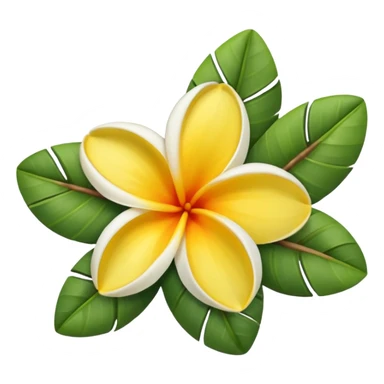 Frangipani sticker