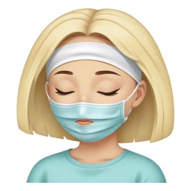 Self care girl sticker